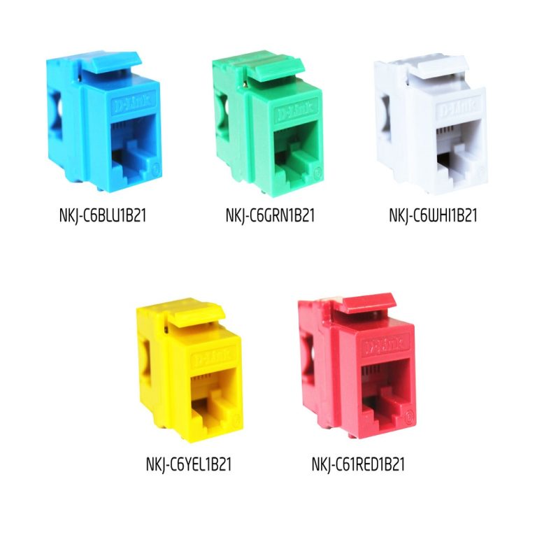 NKJC6XXX1B21 DLink Cat6 UTP Keystone Jack City Com