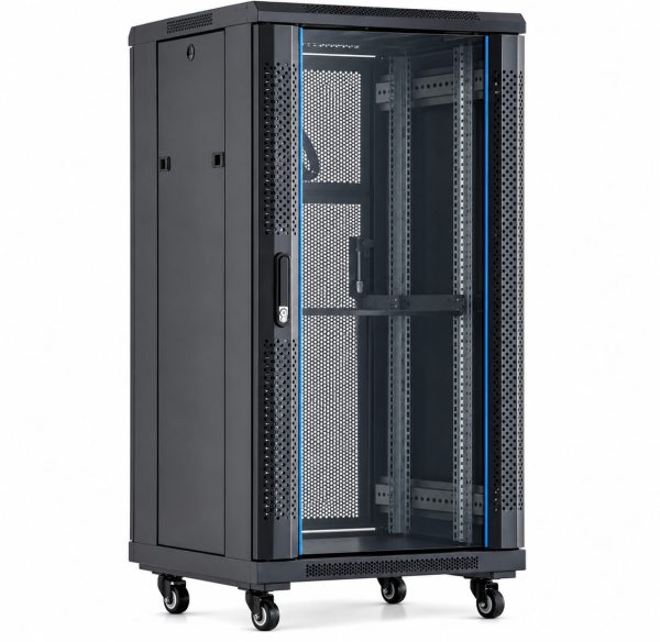 AS6022 HDPLUS 22U 600*1000*1164mm Floor Standing Server Rack - City Com